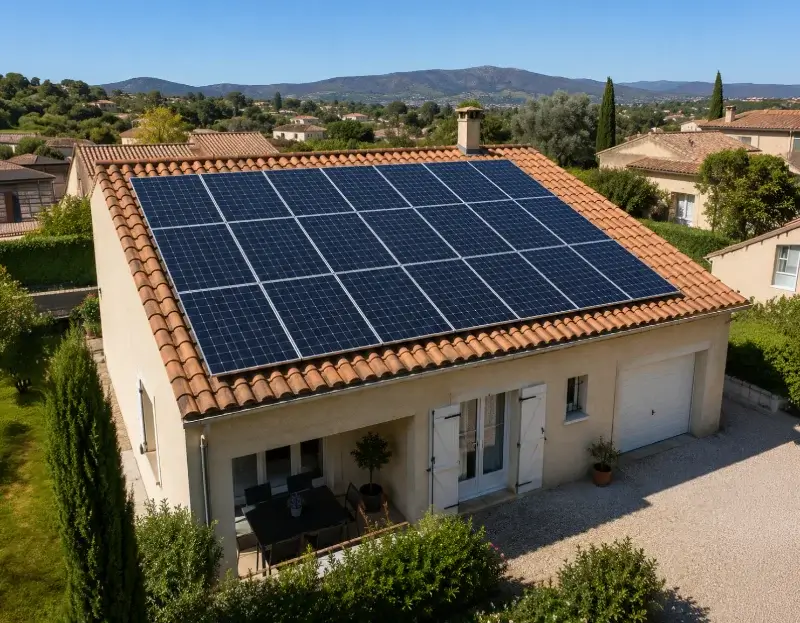 Prime à l'autoconsommation panneaux solaires Saint-Ismier — aide financière de l'État